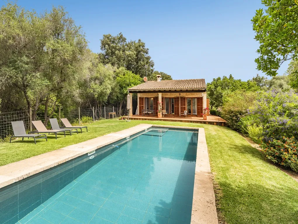 Bellissima finca in pietra naturale con licenza di affitto vicino a Campanet-2