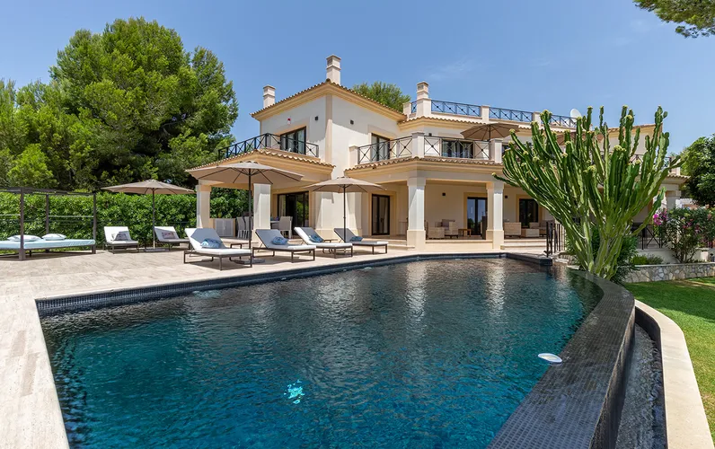 Vakantiehuis met prachtig uitzicht op zee in Mallorca