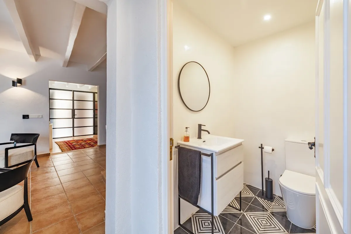 Smaakvol gerenoveerd, energiezuinig dorpshuis in Pollensa, Mallorca-11