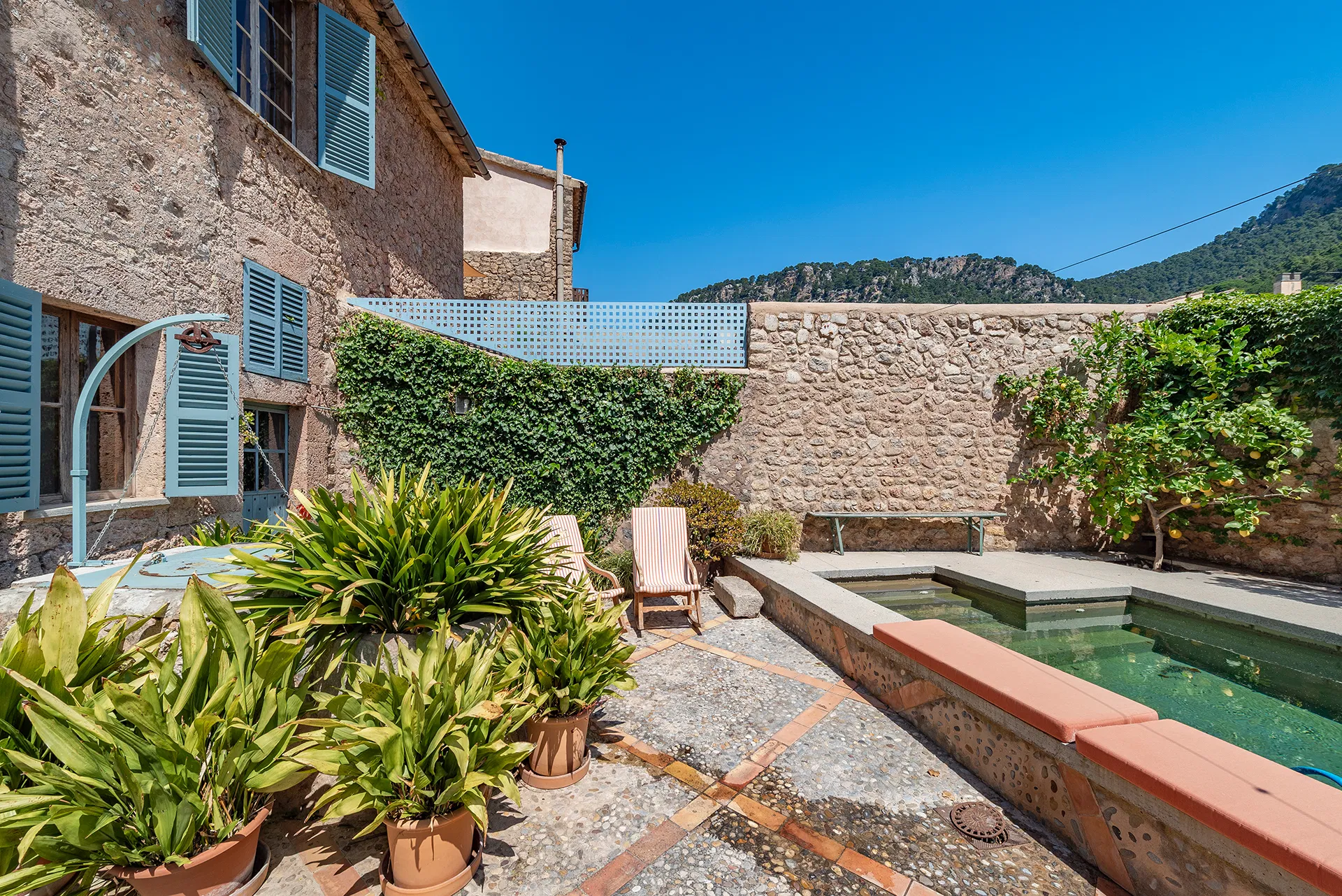 Mallorcan manor house with a pool in Valldemossa - Long term rental-36