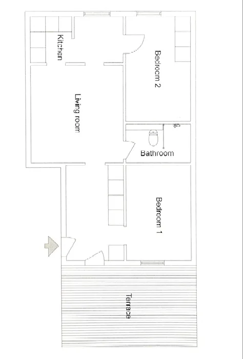 Penthouse mit Charakter in ausgezeichnetem Zustand-19