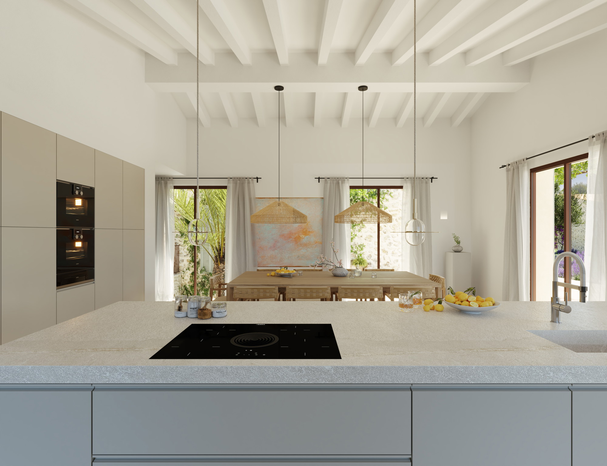 New-build finca near Búger – Mediterranean architecture, modern design and relaxed island living-6