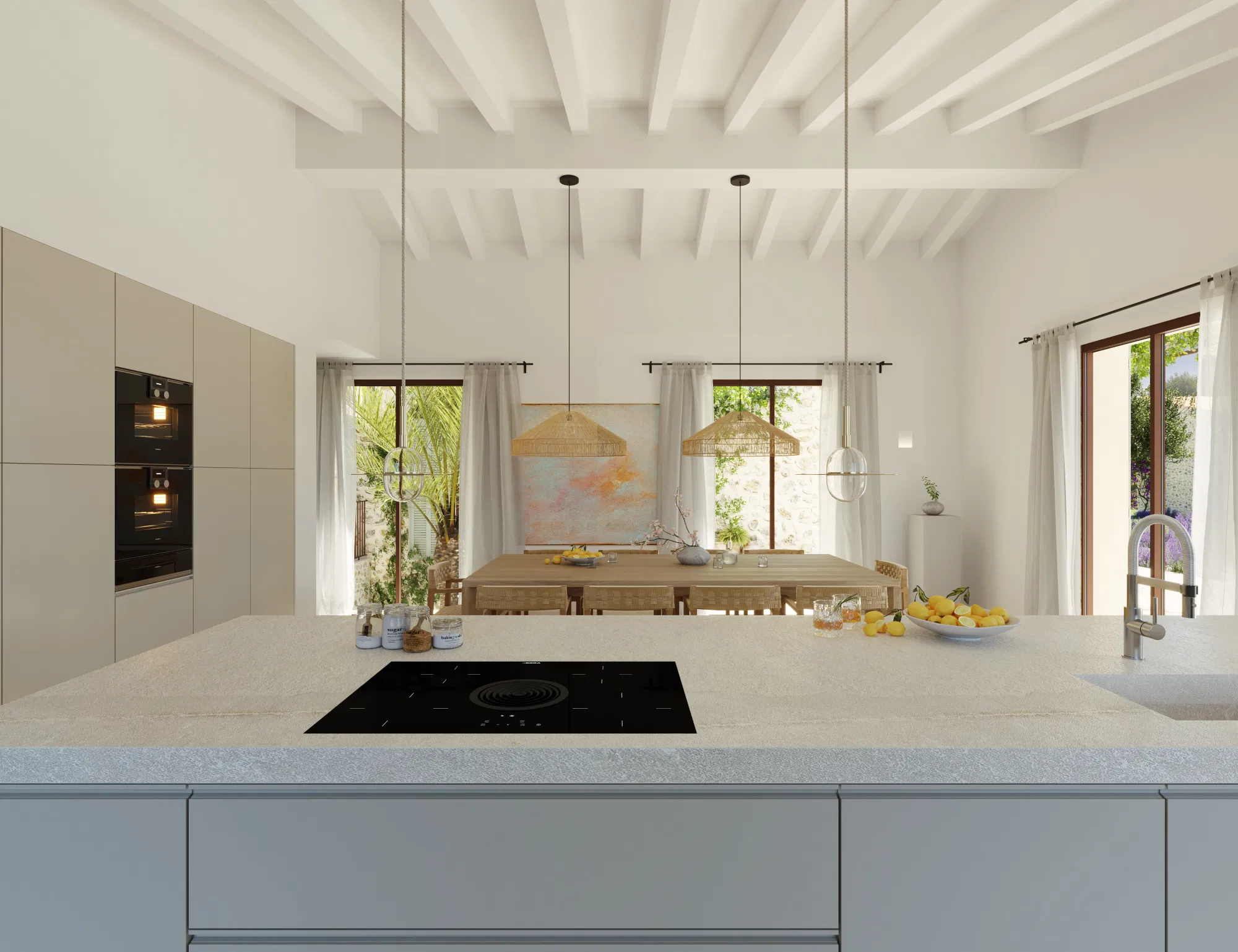 New-build finca near Búger – Mediterranean architecture, modern design and relaxed island living-6