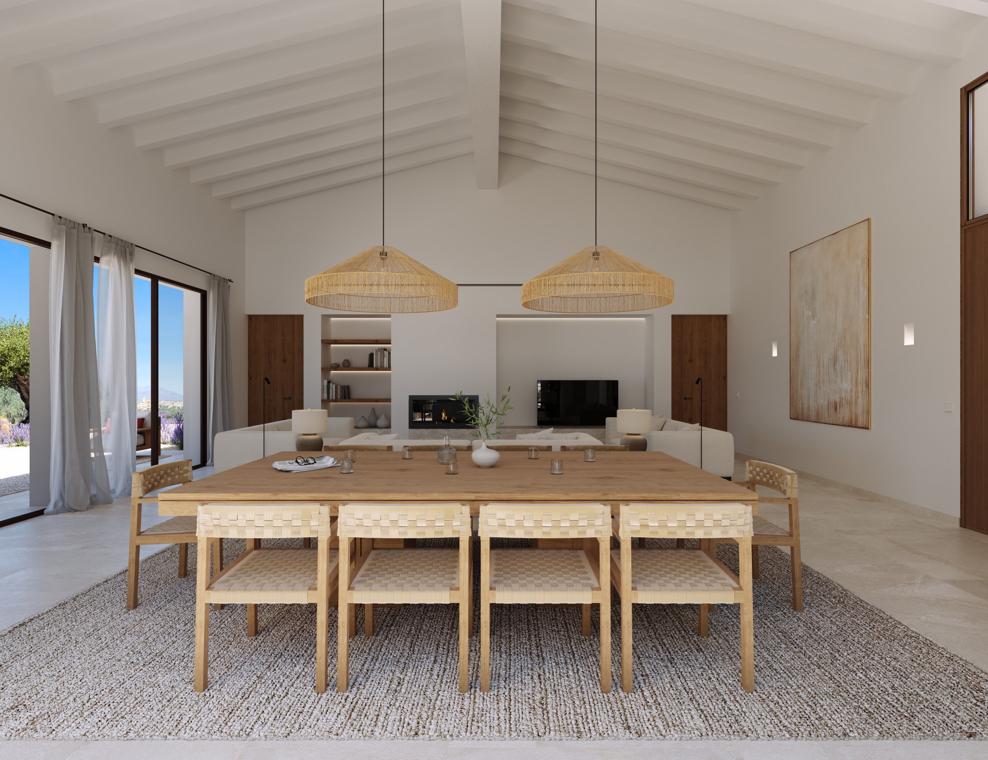 New-build finca near Búger – Mediterranean architecture, modern design and relaxed island living-4