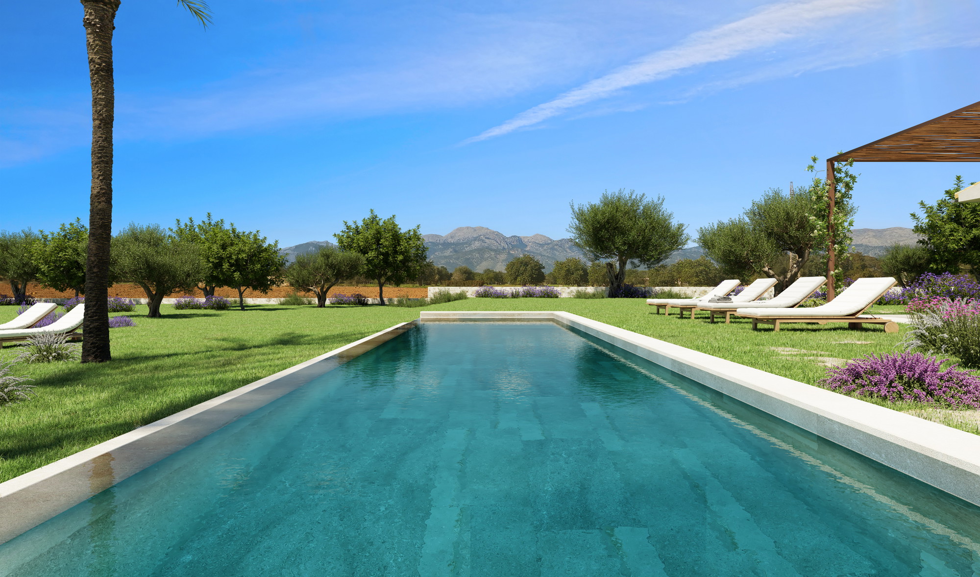 New-build finca near Búger – Mediterranean architecture, modern design and relaxed island living-2
