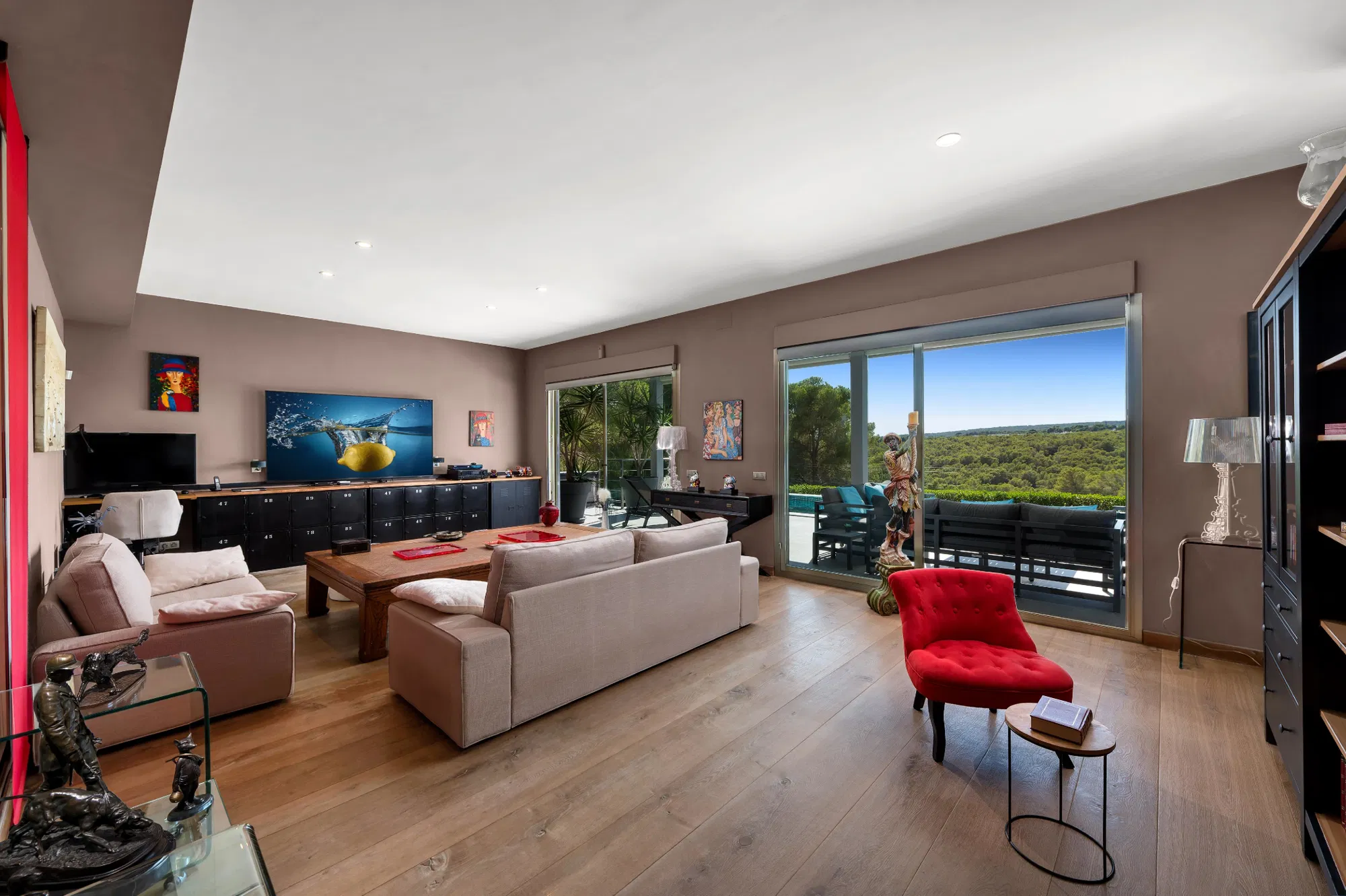 Prachtige moderne villa met groen en open uitzicht-3