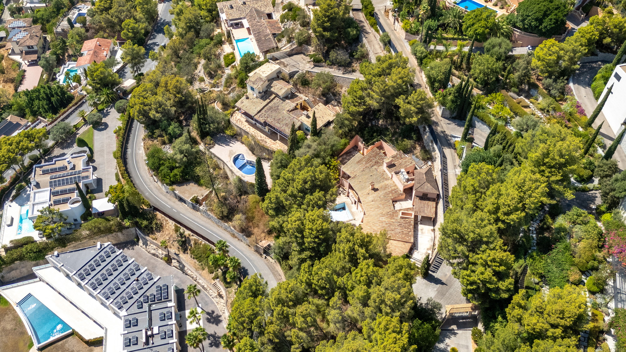 Exclusive building plot with sea views in Son Vida-5