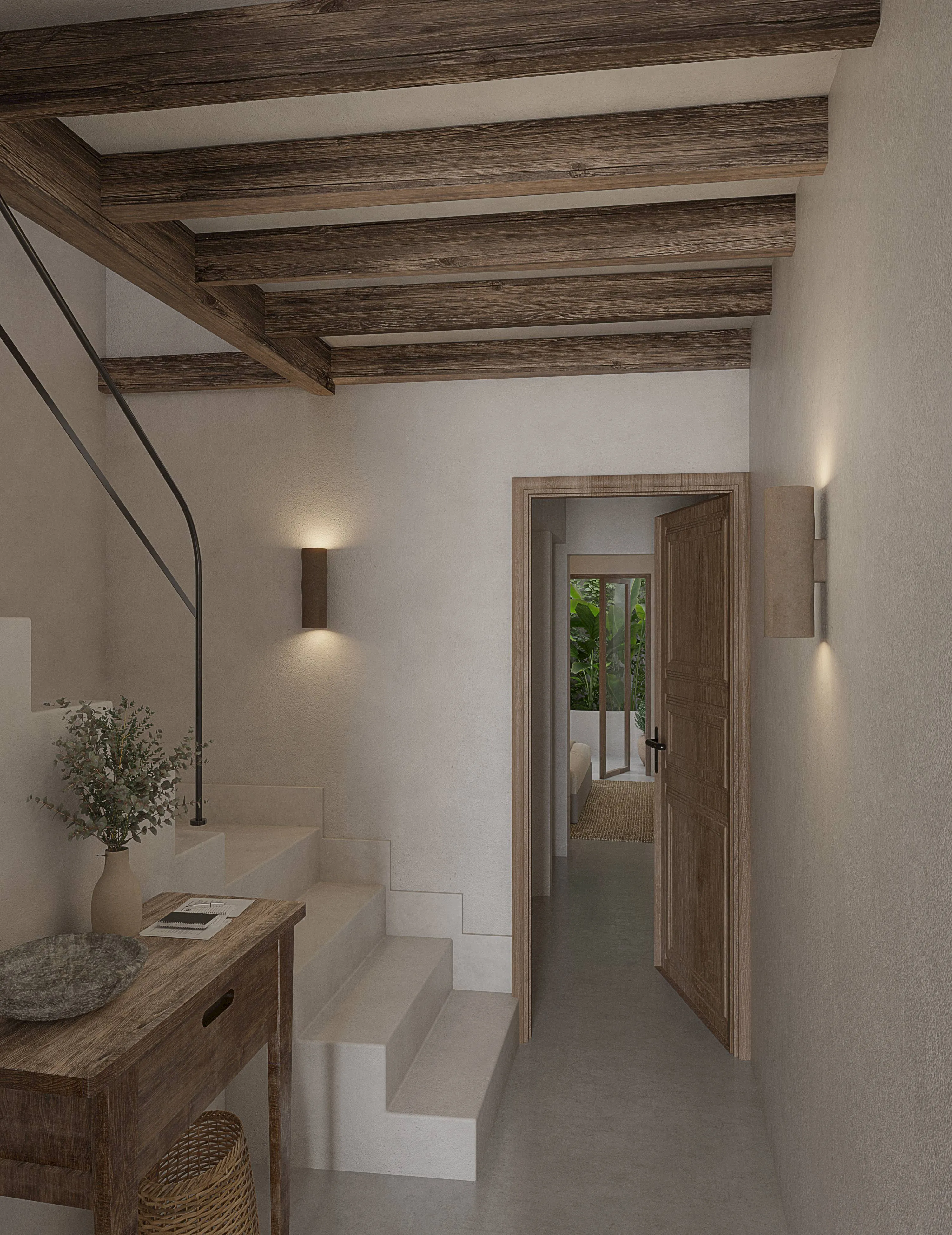 Encantadora casa de poble amb projecte de reforma aprovat, Búger-6