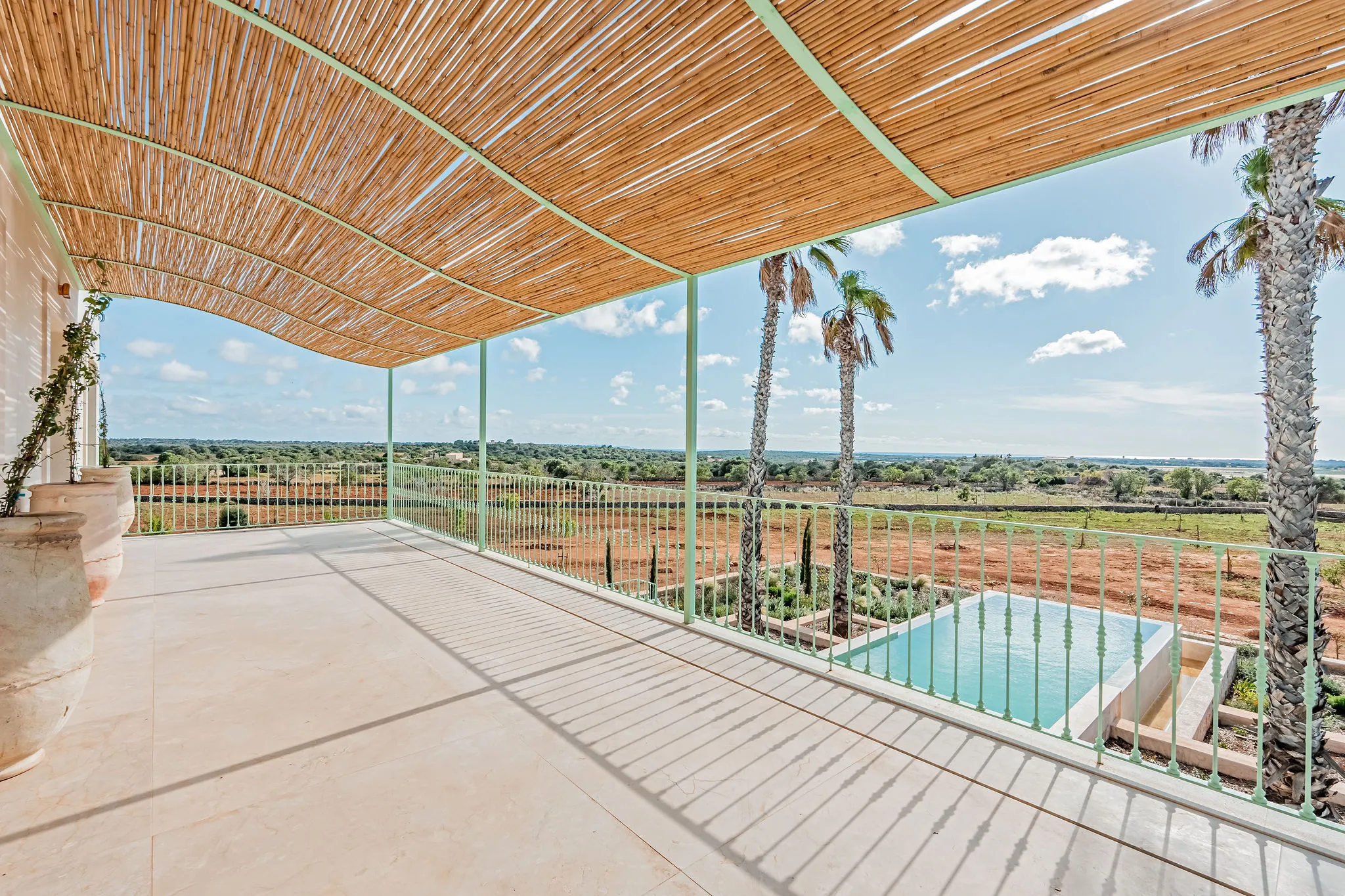 Finca di design con vista sul mare-7