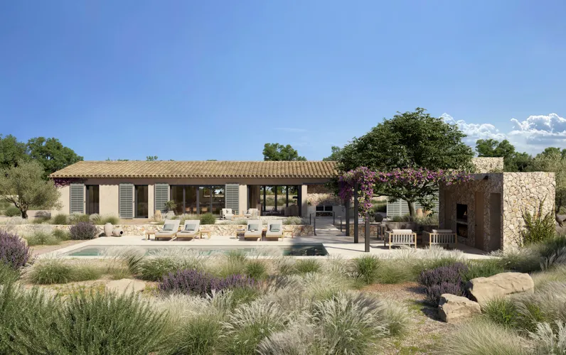 Działka budowlana z projektem i pozwoleniem na budowę w Llucmajor