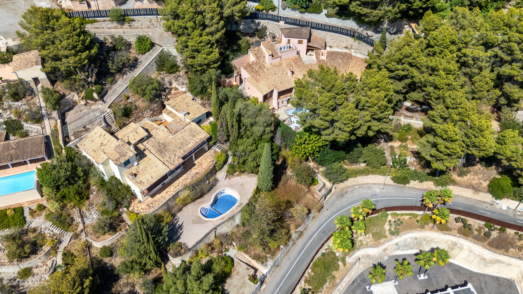 Spectacular sea view plot in Son Vida-3
