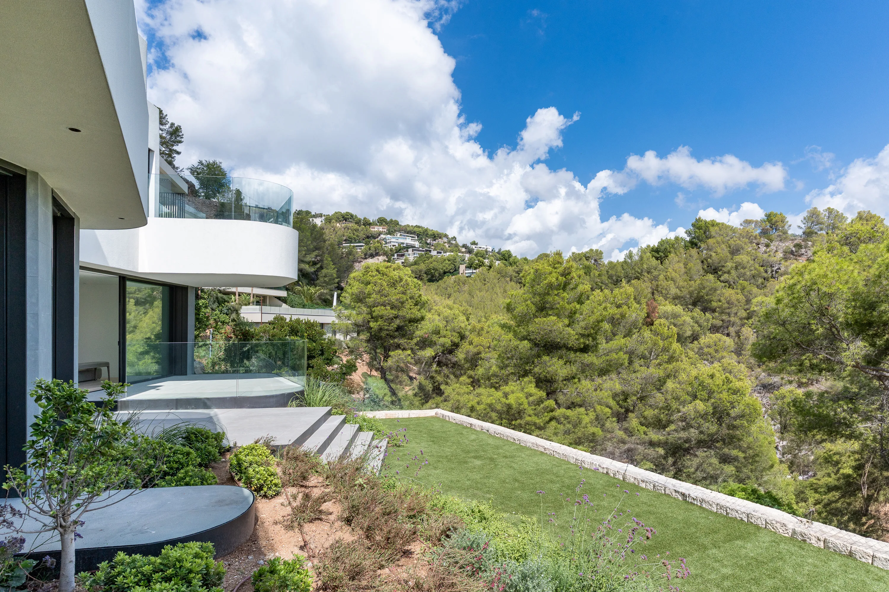 Exclusive newly built villa with panoramic and partial sea views in Son Vida-14