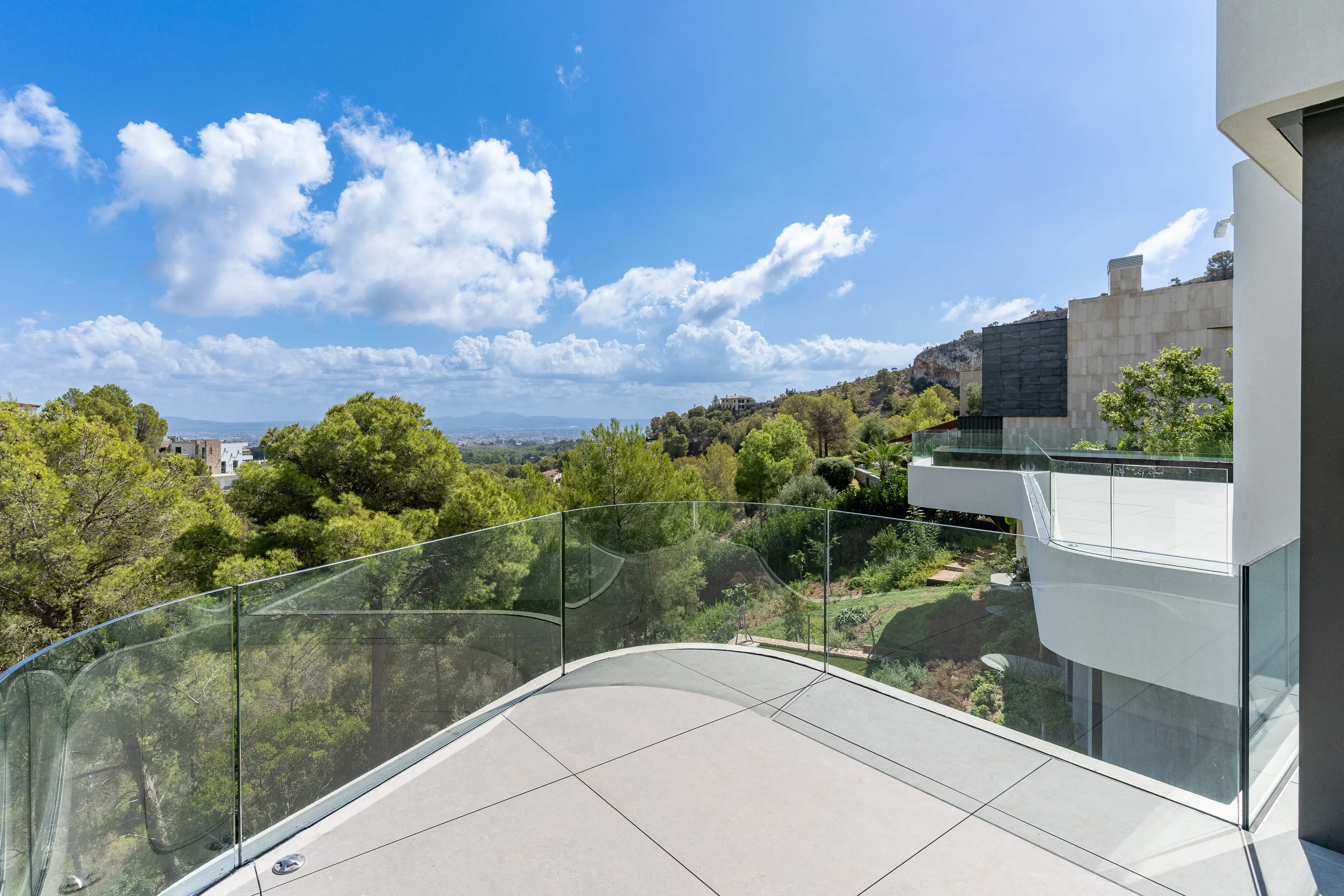 Exclusive newly built villa with panoramic and partial sea views in Son Vida-8