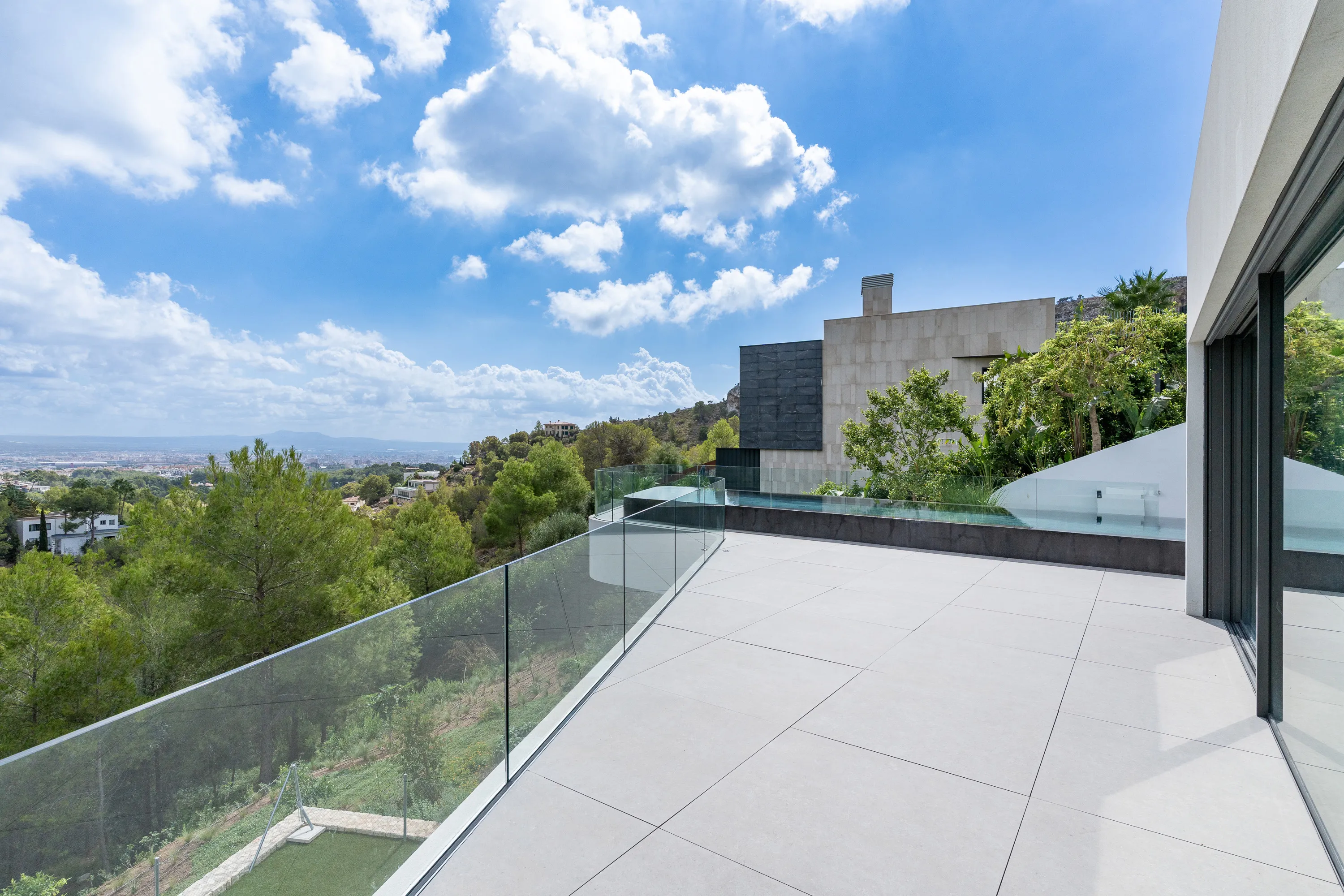 Exclusive newly built villa with panoramic and partial sea views in Son Vida-10