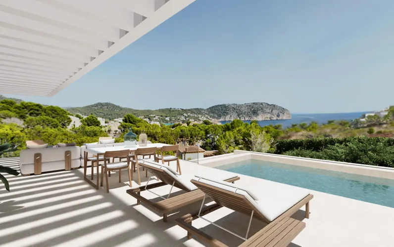 Działka z widokiem na morze i pozwoleniem na budowę