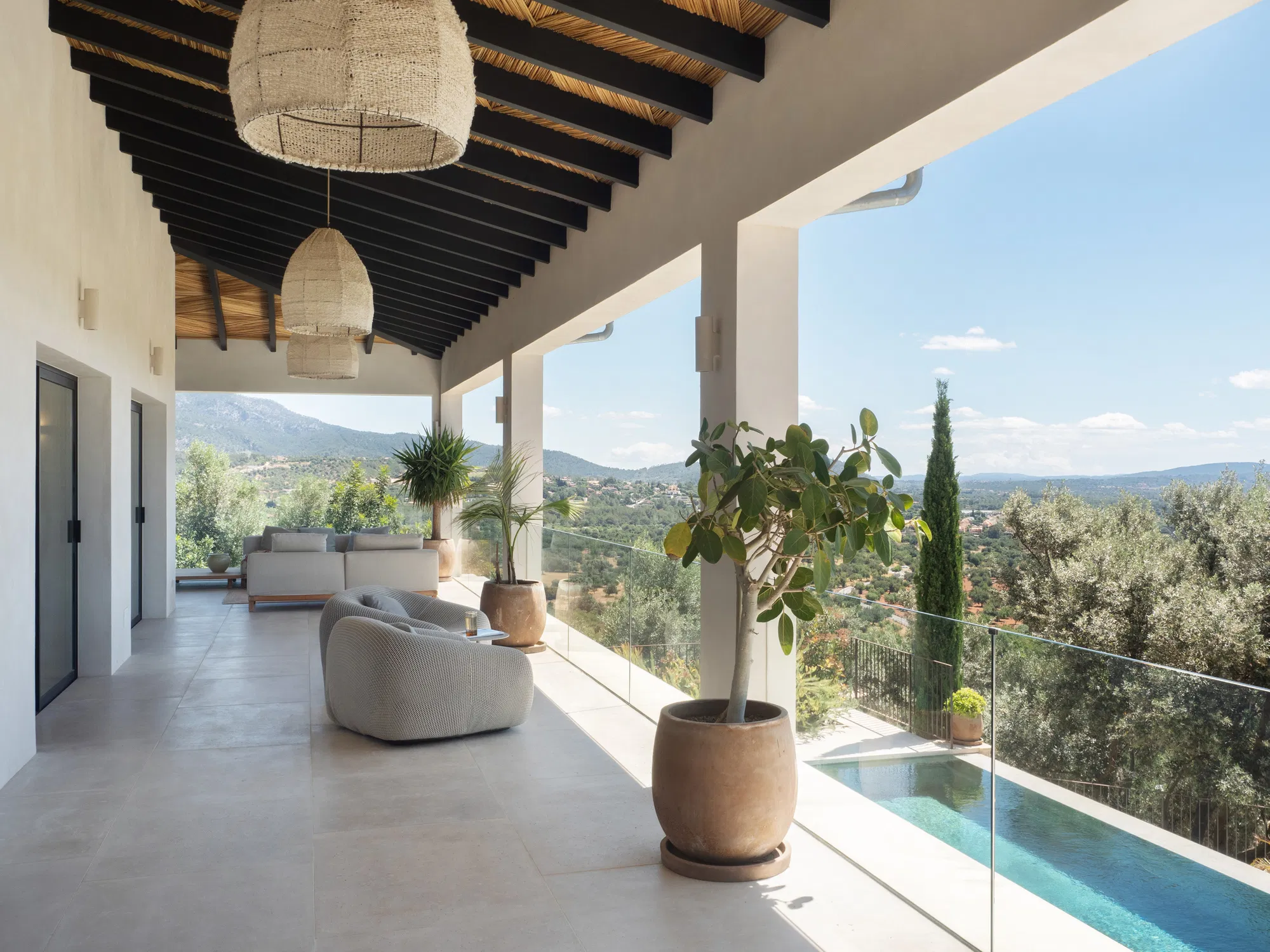 Modern sea view villa in a quiet location-5