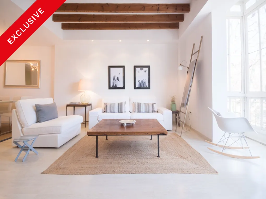 Elegant i lluminós apartament amb balcó en ple cor del Borne, amb vista a la Catedral-1