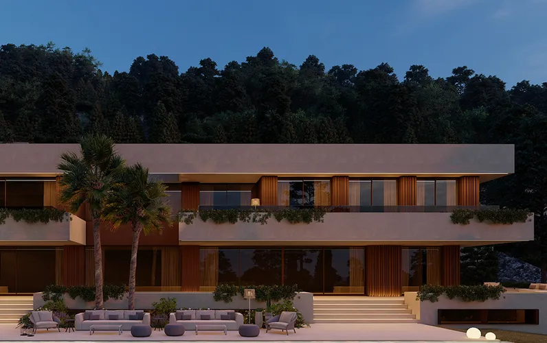 Działka z pięknym widokiem w Son Vida