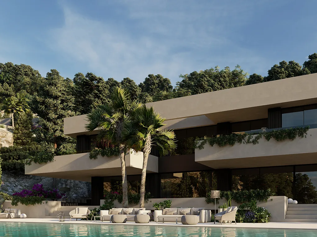 Działka z pięknym widokiem w Son Vida-5