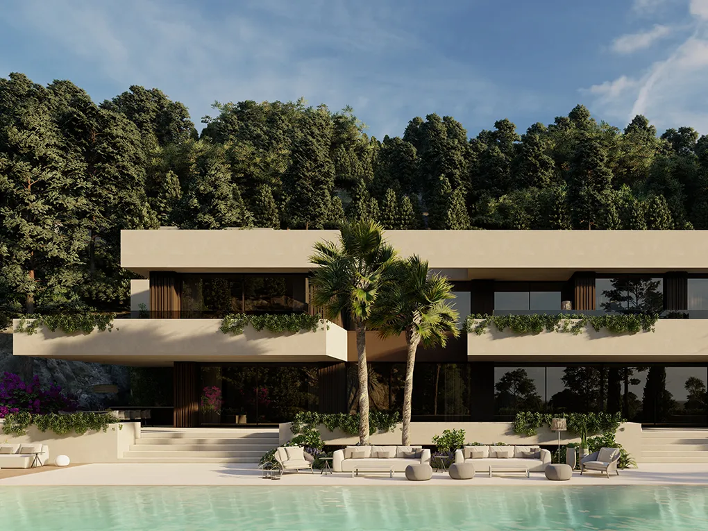 Działka z pięknym widokiem w Son Vida-6