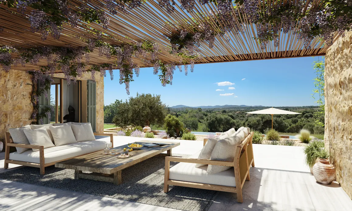 Elegante Neubaufinca mit schönem Landschaftsblick-1
