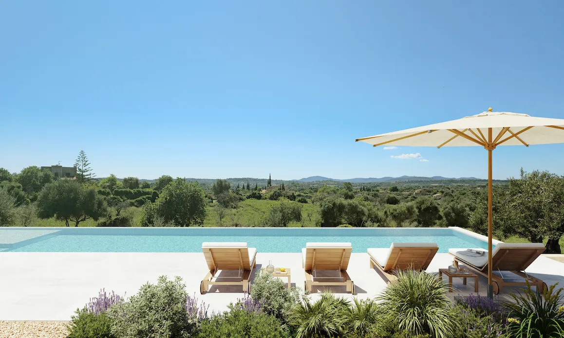 Elegante Neubaufinca mit schönem Landschaftsblick-4