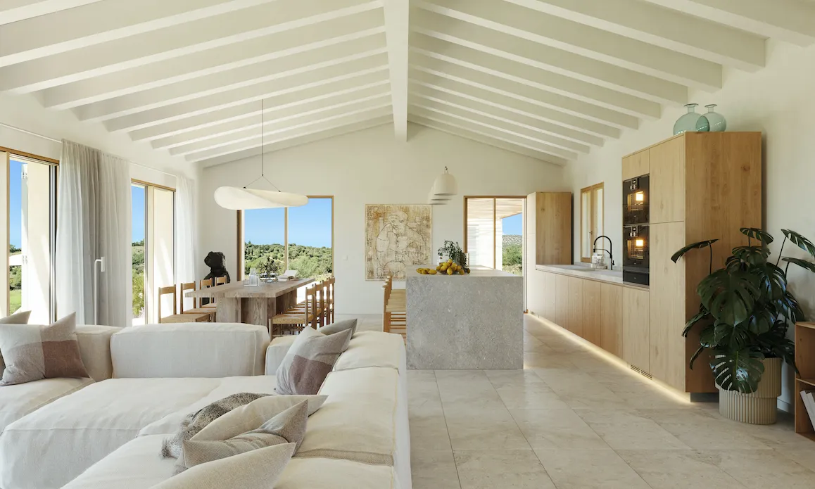 Elegante Neubaufinca mit schönem Landschaftsblick-5