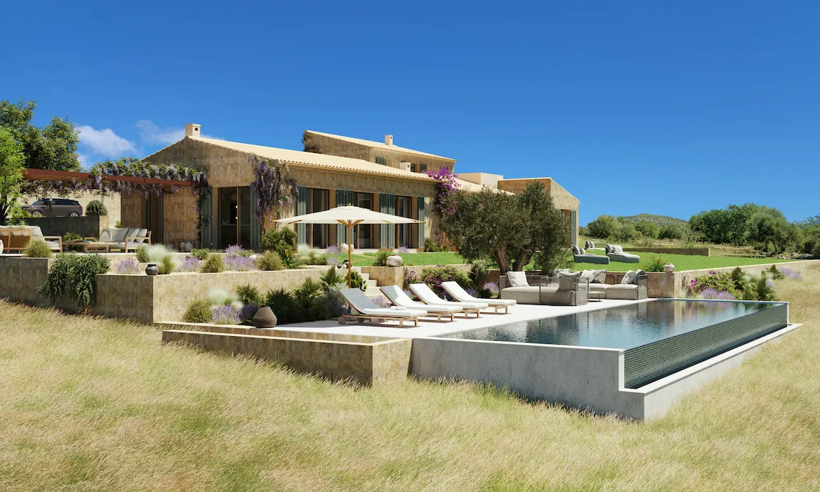 Elegante Neubaufinca mit schönem Landschaftsblick-10