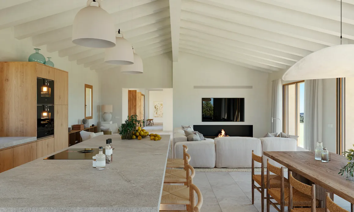 Elegante Neubaufinca mit schönem Landschaftsblick-6