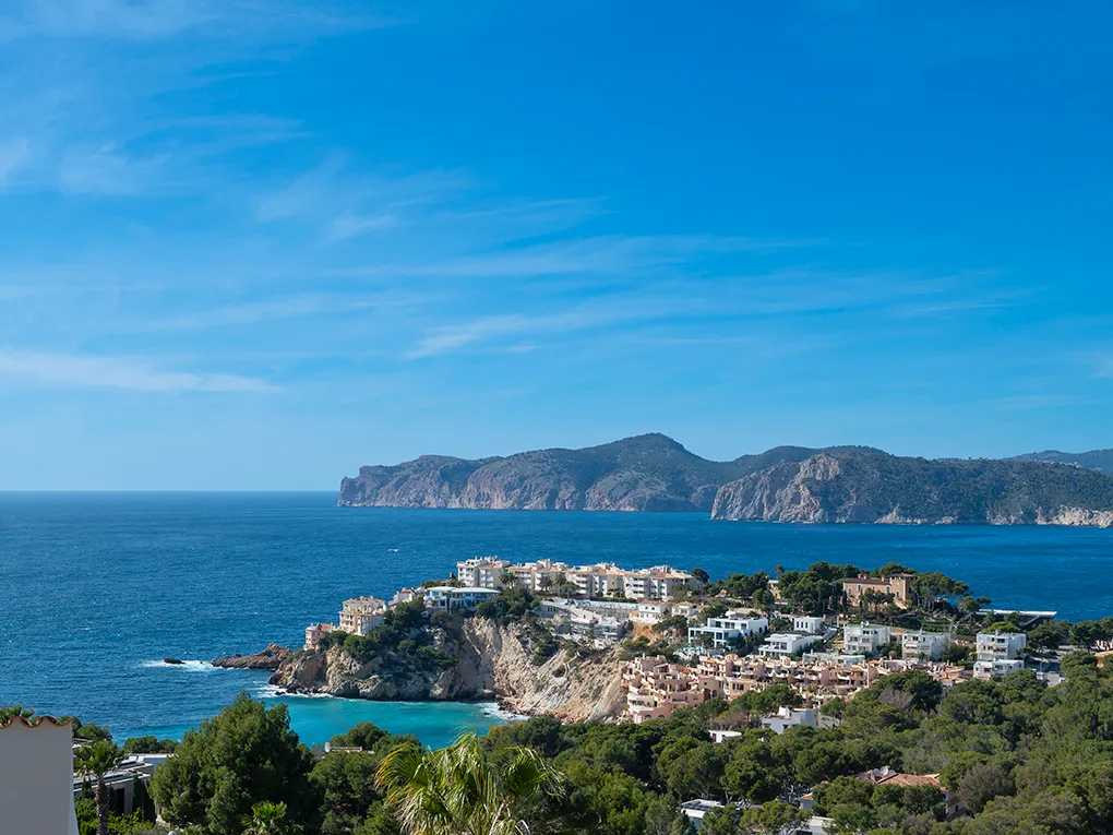 Panoramic sea view townhouse in Nova Santa Ponsa-17