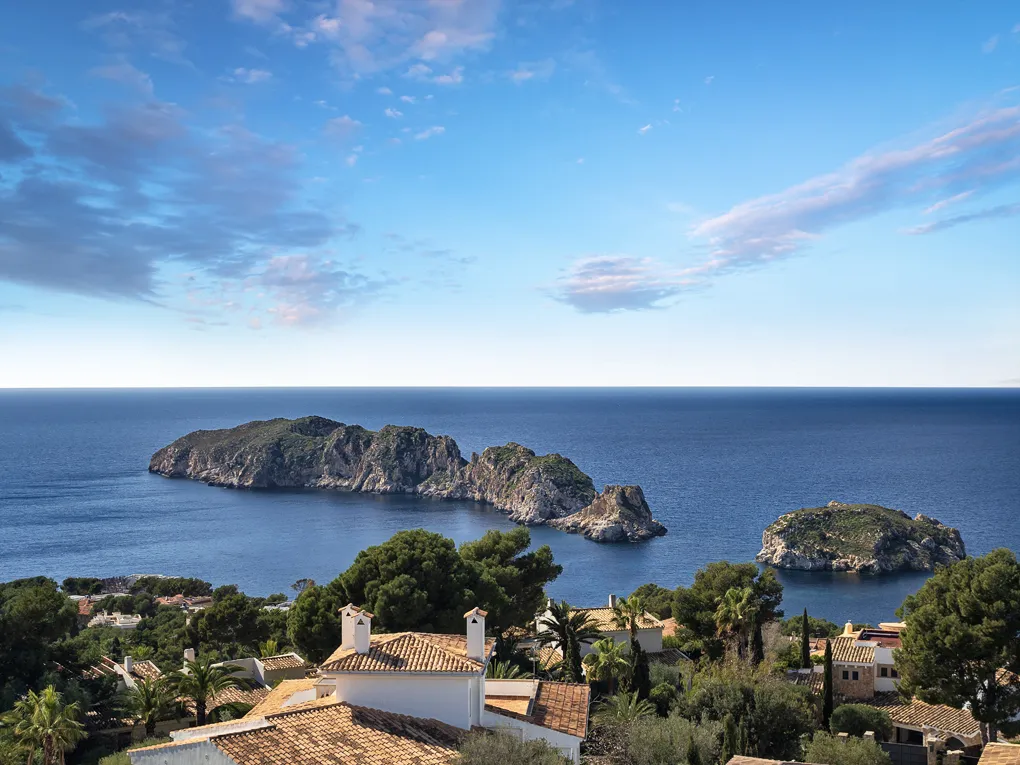 Panoramic sea view townhouse in Nova Santa Ponsa-1