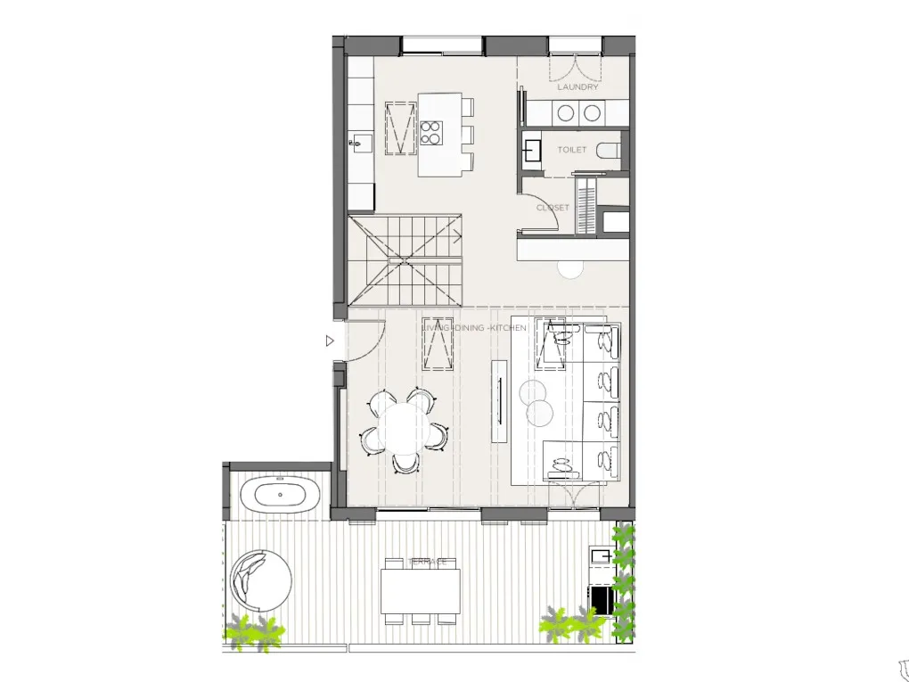 Znakomity dwupoziomowy penthouse z zapierającym dech w piersiach widokiem na port-23