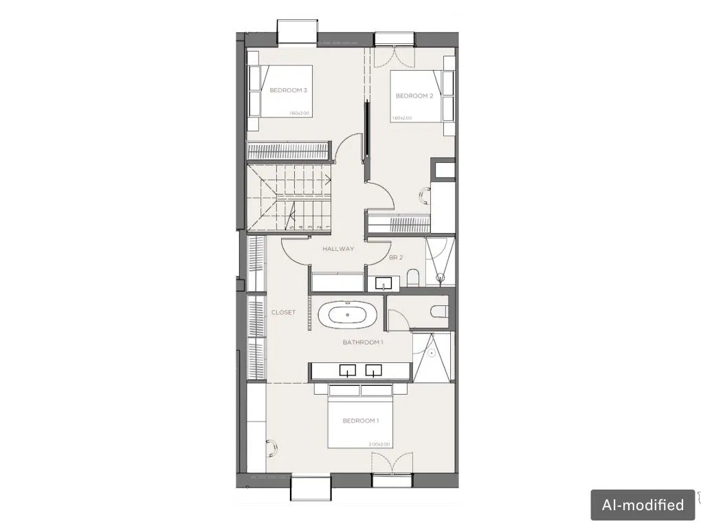 Superlative duplex penthouse with breathtaking harbor views-24