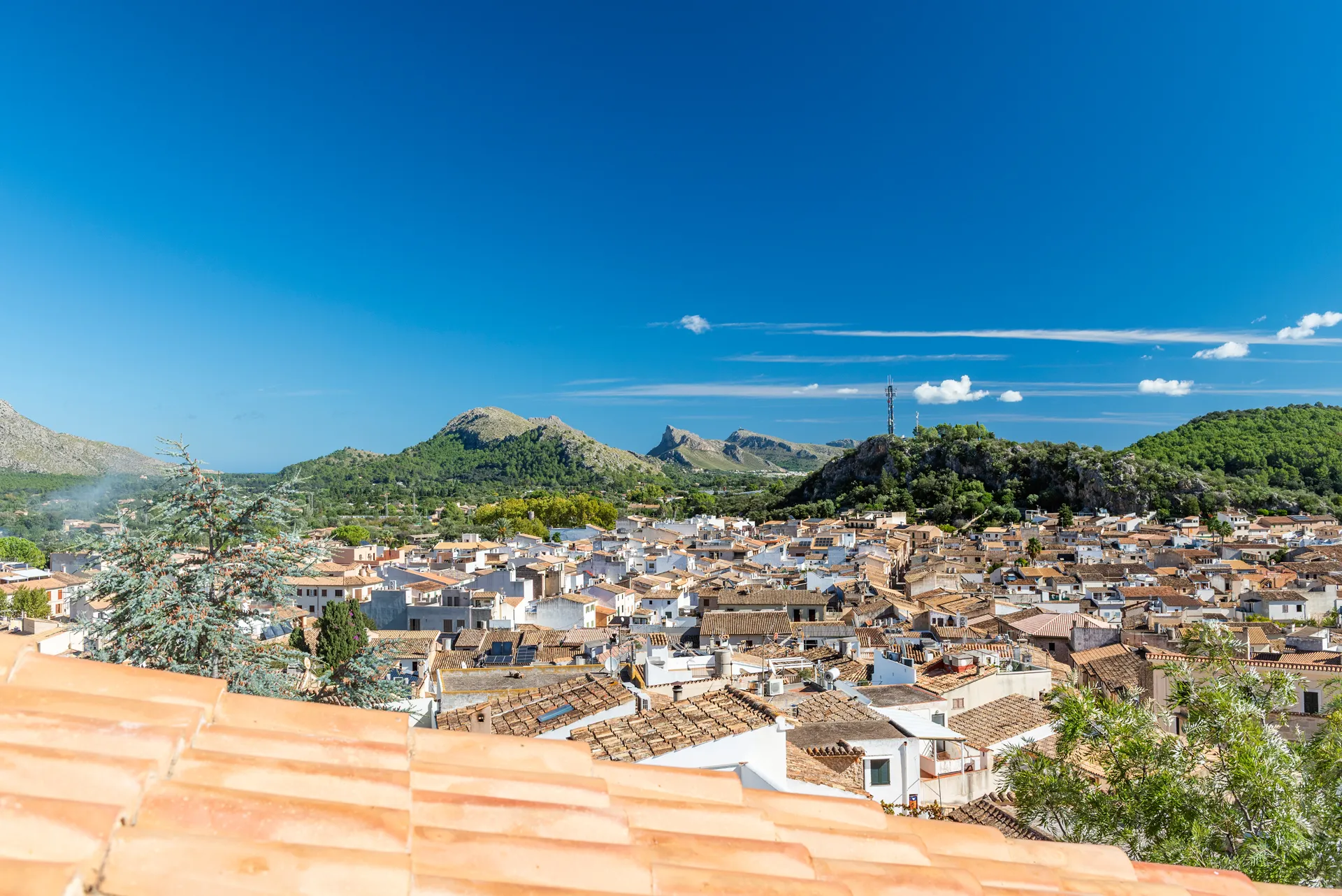 Maison de ville au Calvario avec garage, terrasses et vue mer-16