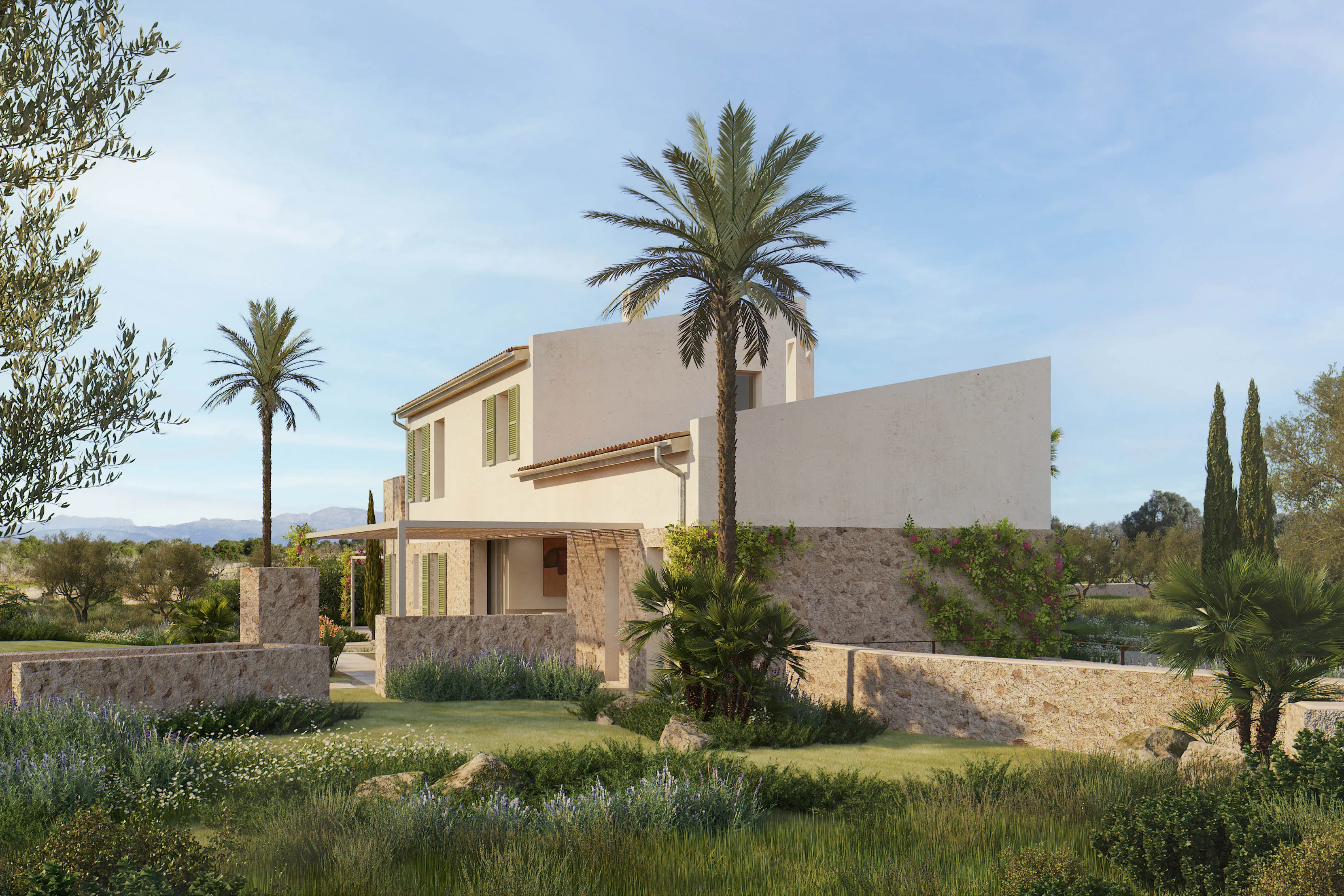 En Santa Margalida – Un proyecto único con vistas panorámicas-7