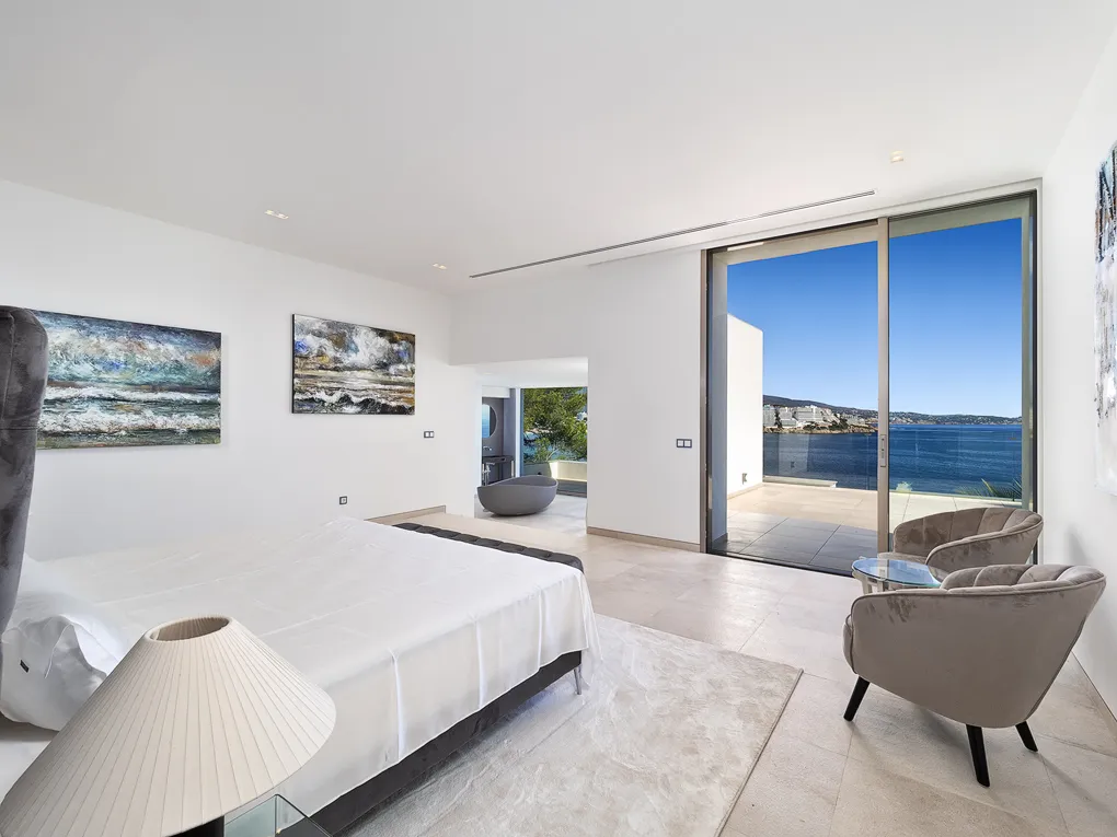 Moderne villa ved havet med privat adgang til havet-9