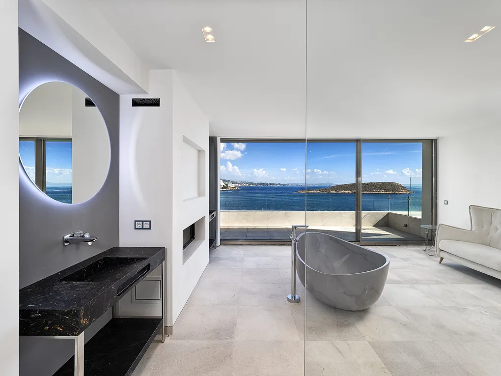 Moderne villa ved havet med privat adgang til havet-8