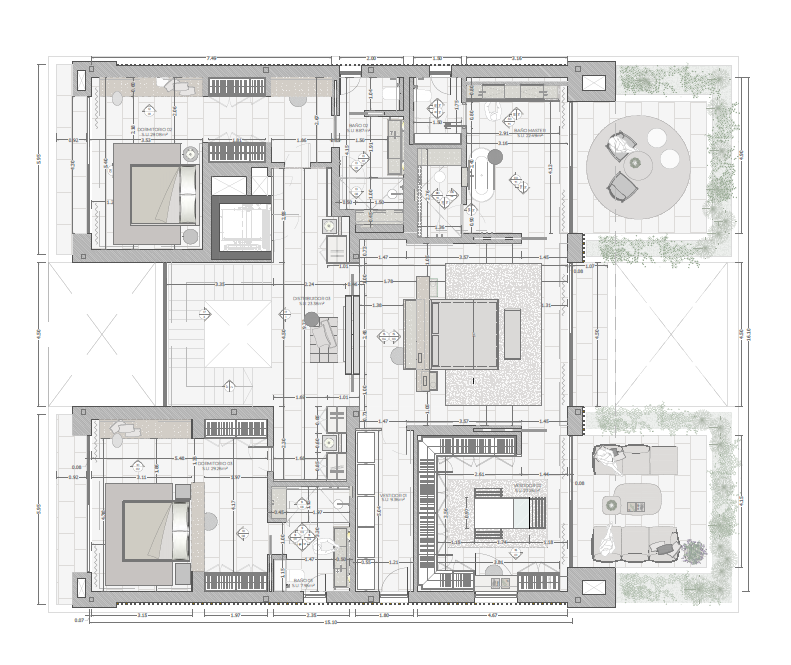 Exquisite designer villa overlooking Son Vida golf course with spa area-46