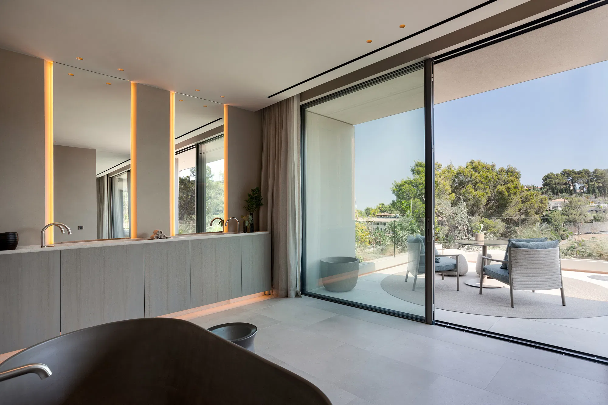 Exquisite designer villa overlooking Son Vida golf course with spa area-20