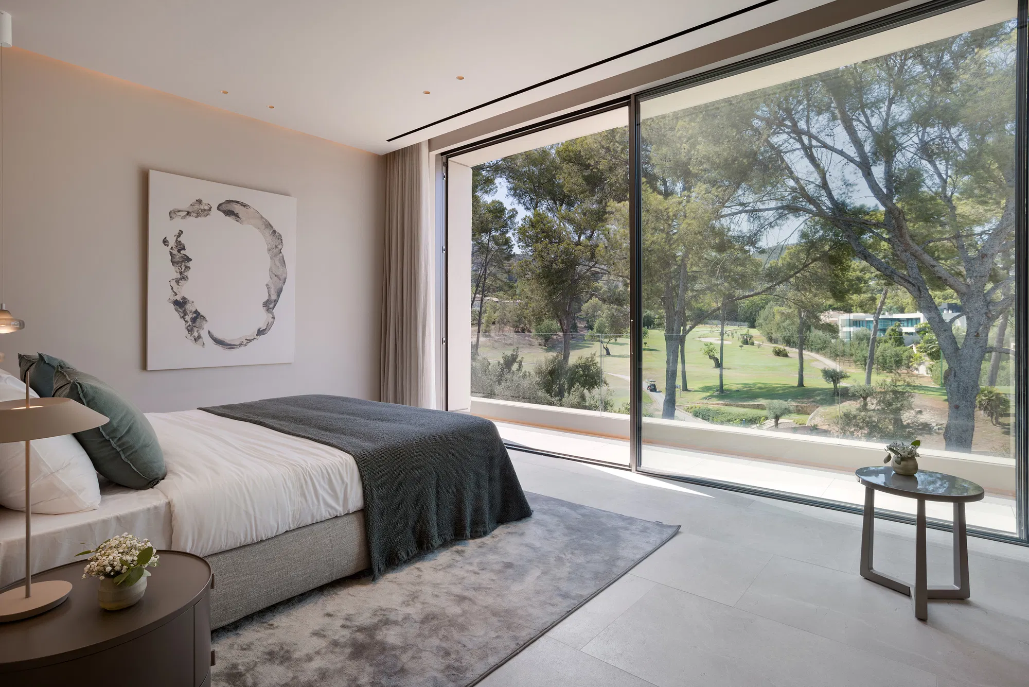 Exquisite designer villa overlooking Son Vida golf course with spa area-31