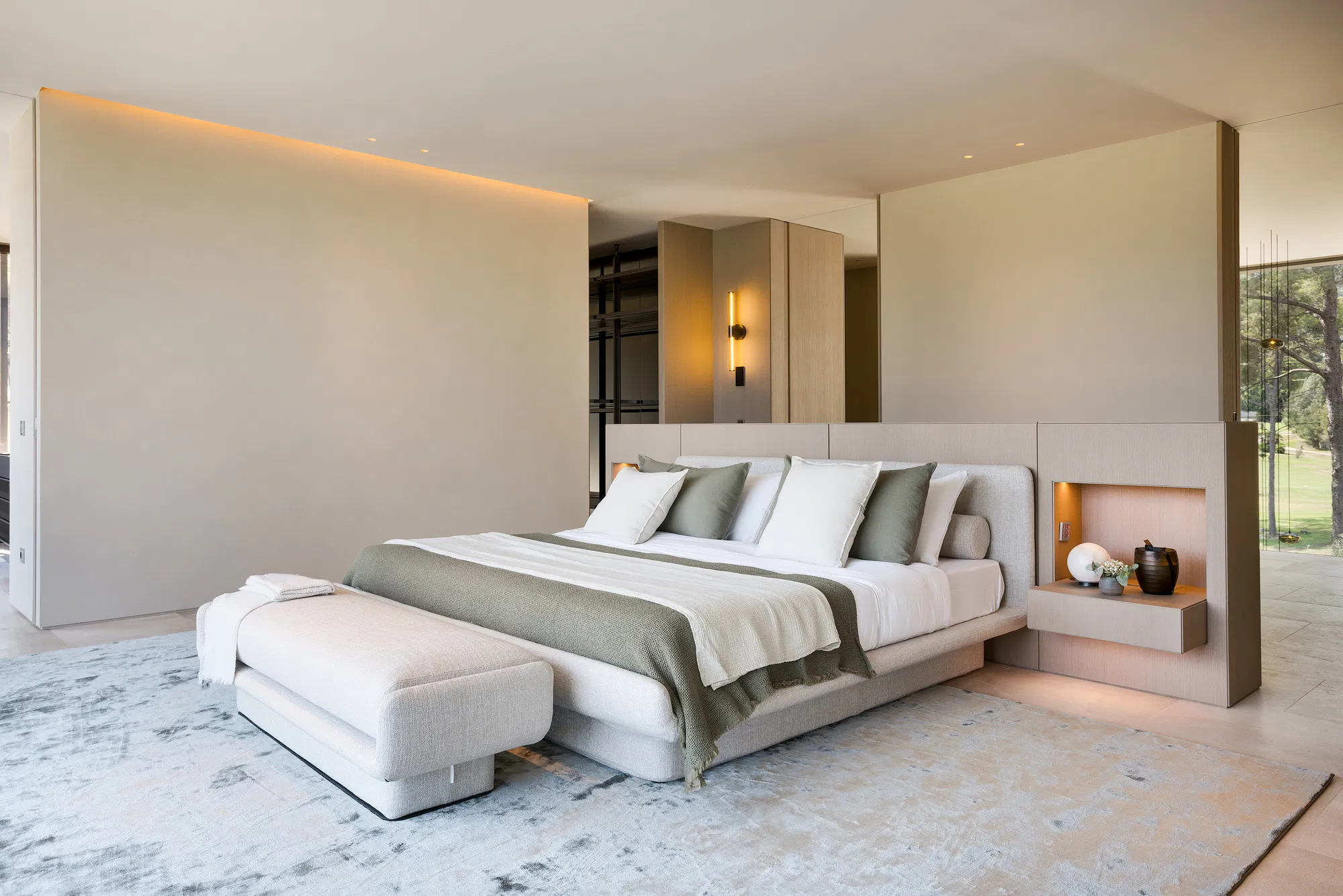 Exquisite designer villa overlooking Son Vida golf course with spa area-16