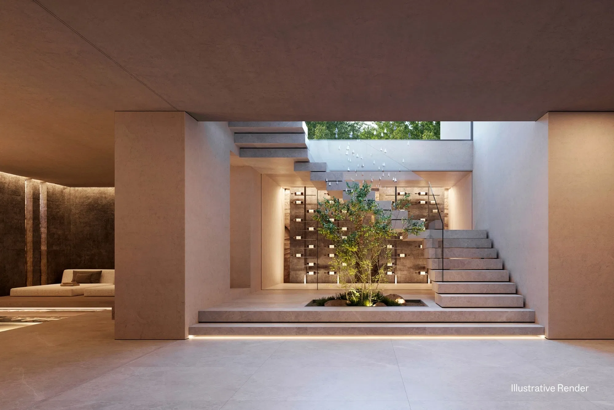 Exquisite designer villa overlooking Son Vida golf course with spa area-26