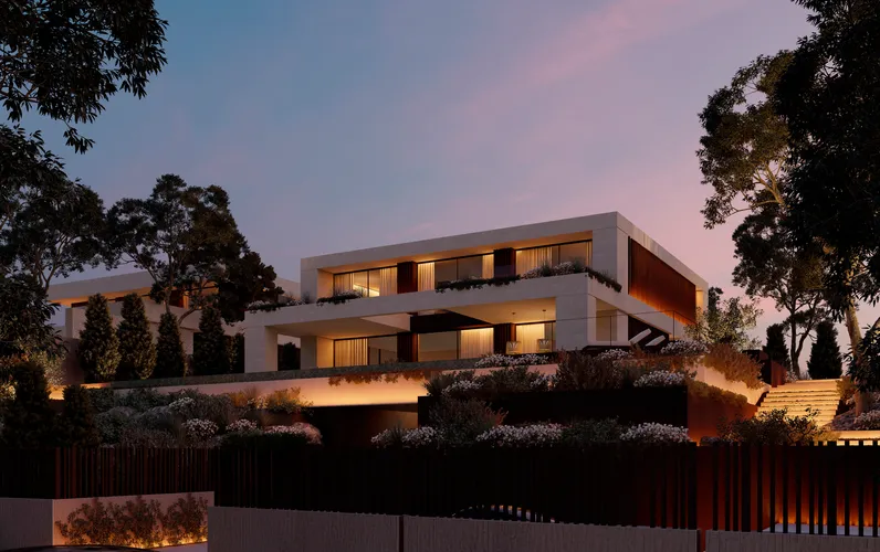 ARIMA – A newly built golfside residence with wellness and spa area