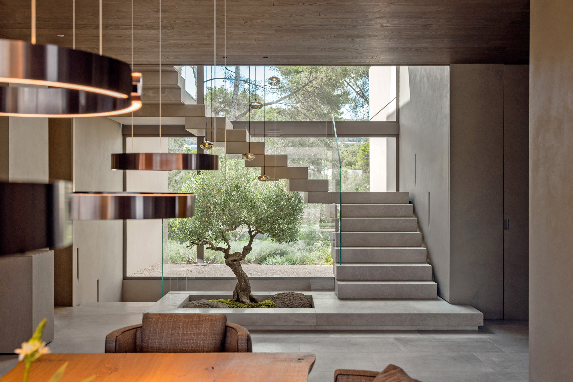 Exquisite designer villa overlooking Son Vida golf course with spa area-15