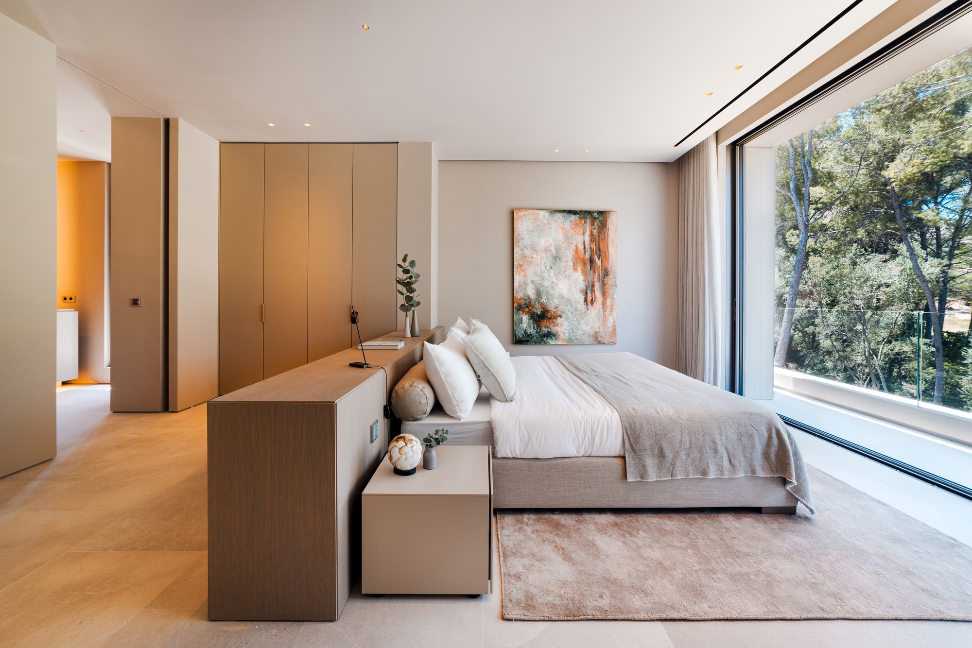 Exquisite designer villa overlooking Son Vida golf course with spa area-29