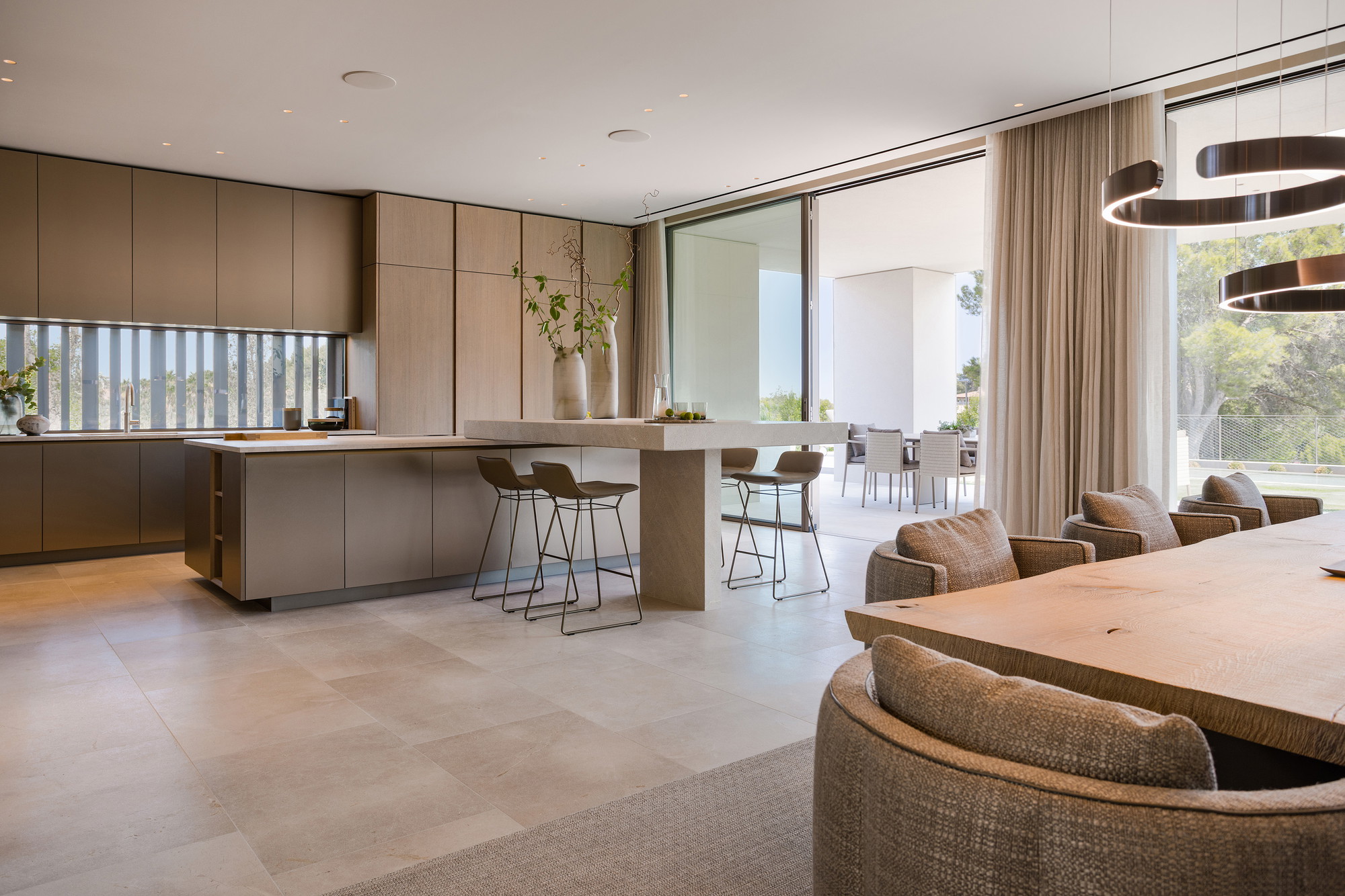 Exquisite designer villa overlooking Son Vida golf course with spa area-13