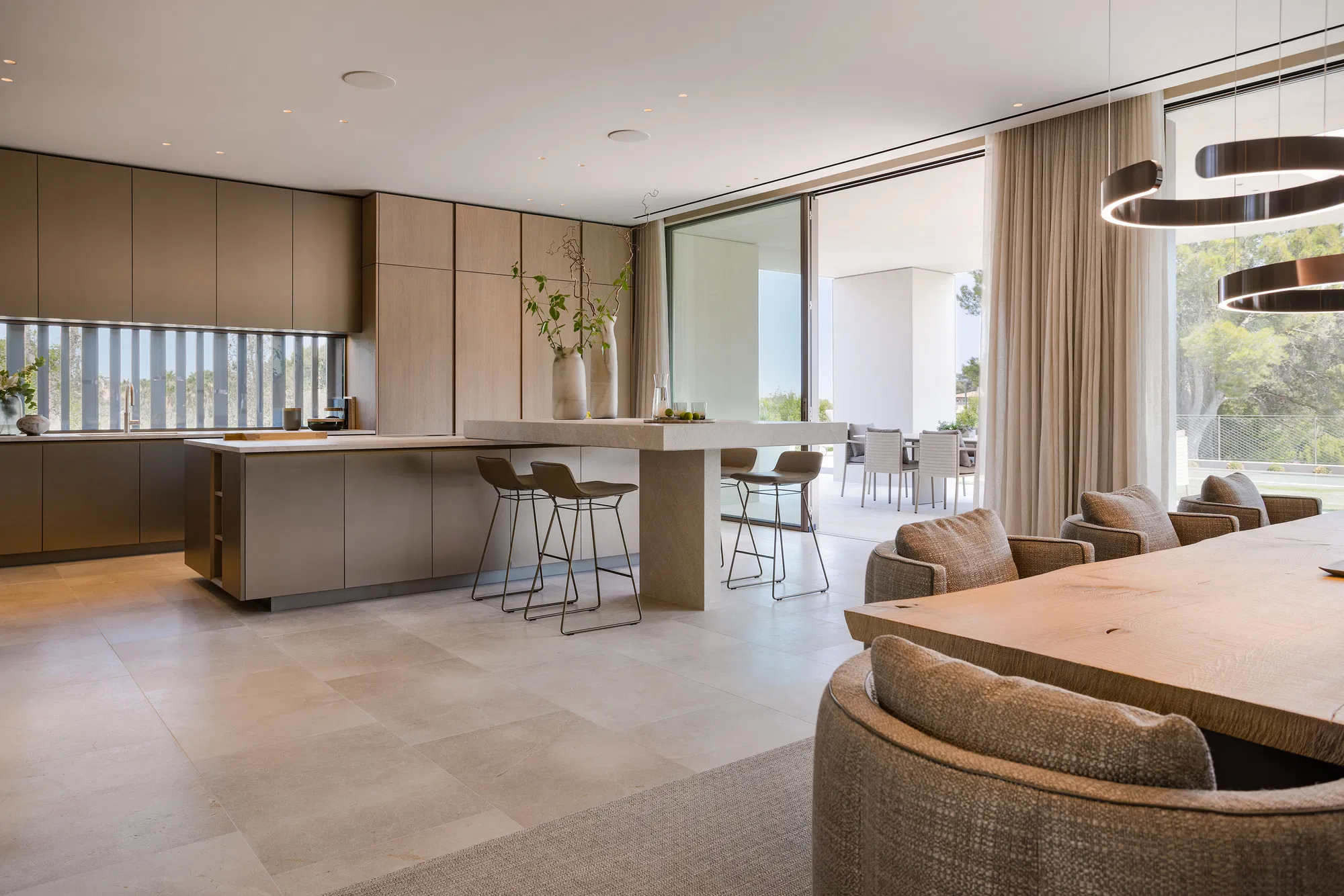 Exquisite designer villa overlooking Son Vida golf course with spa area-13
