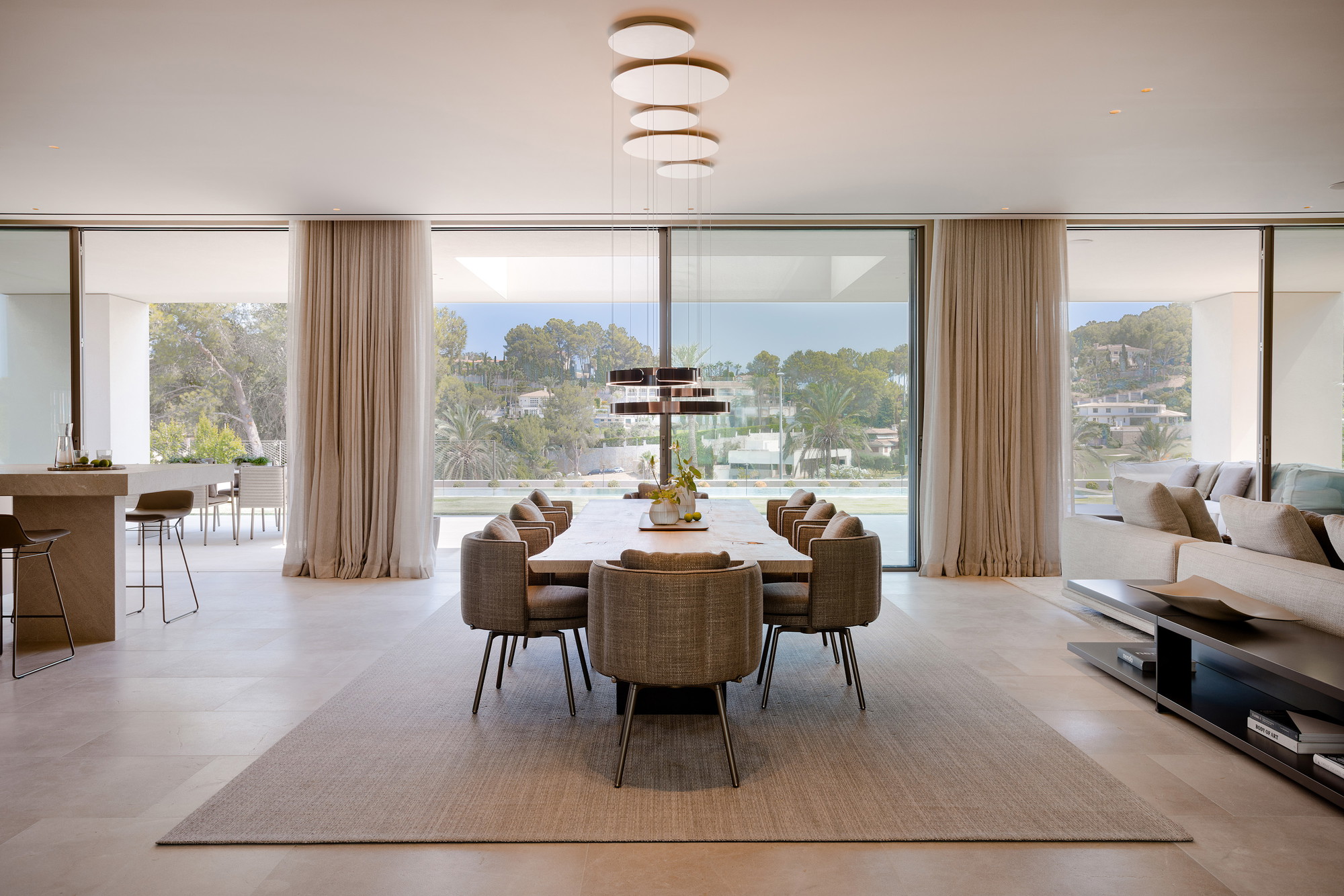 Exquisite designer villa overlooking Son Vida golf course with spa area-11