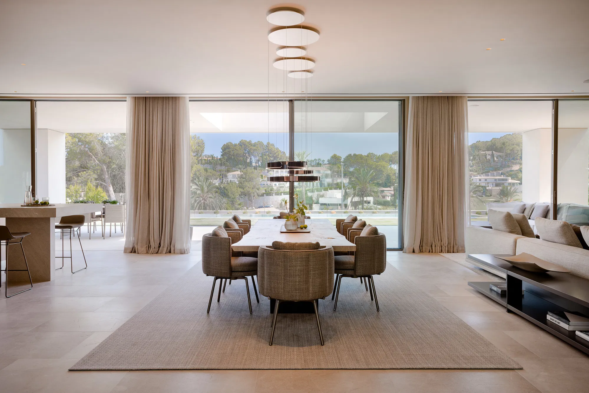 Exquisite designer villa overlooking Son Vida golf course with spa area-11