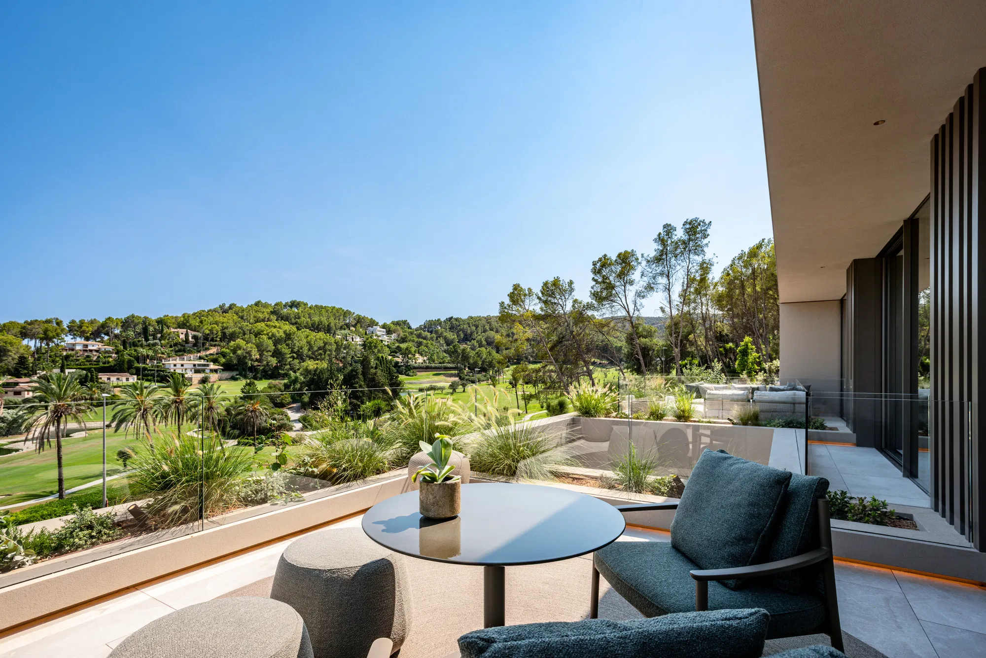 Exquisite designer villa overlooking Son Vida golf course with spa area-21
